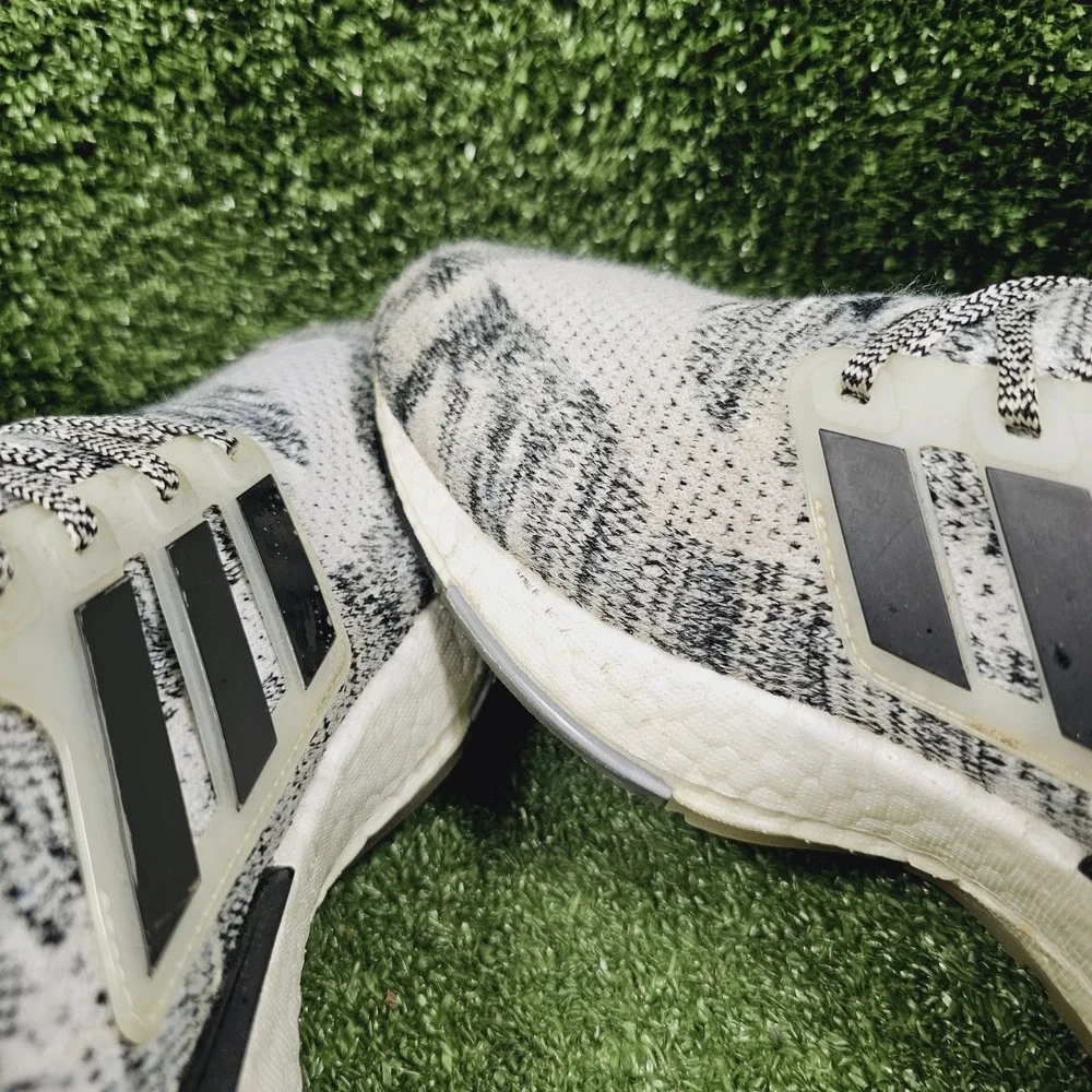 adidas UltraBoost 21 'White Black' Athletic Running Comfort Sneakers Mens US 11